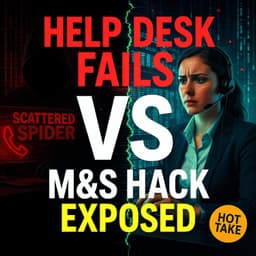 Cover art for Help Desk MFA Reset Fails: Scattered Spider vs. UK Retail